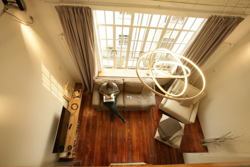 Fx78 Loft & Terrace Lägenhet Shanghai Exteriör bild